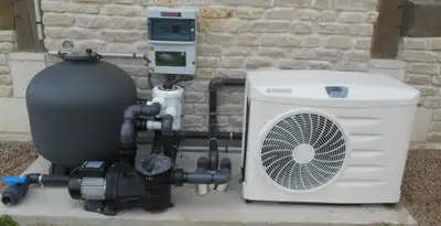 electric heater installation services with connected outdoor heating system equipment in Aurora, CO