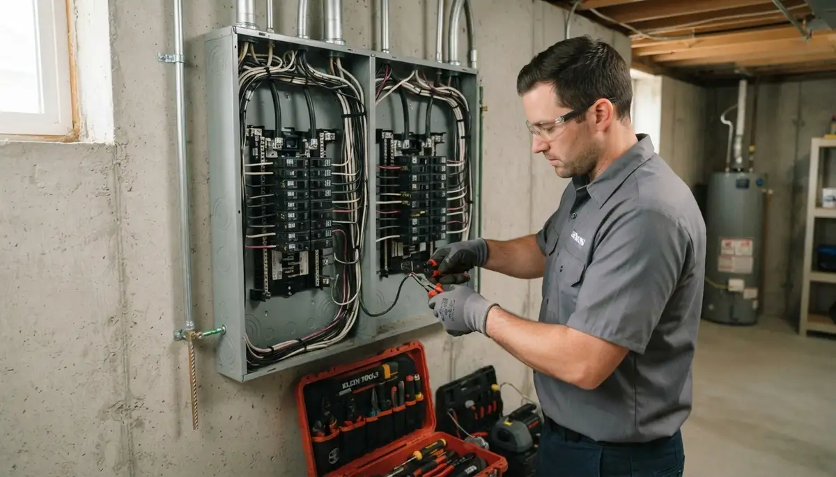 Electrical panel upgrade service for Aurora, Colorado homes by a licensed local electrician