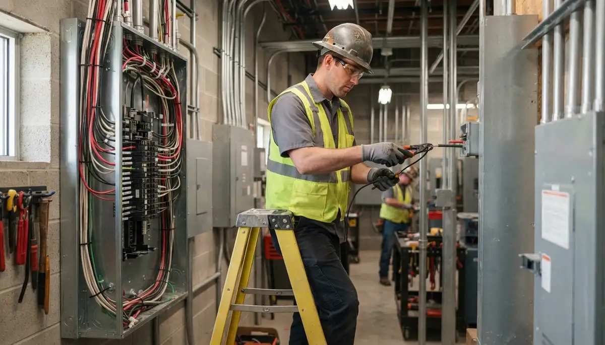 Aurora, CO electrician providing residential electrical wiring services for local homes