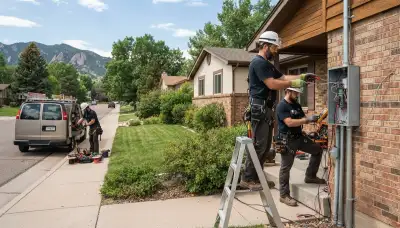 Professional electrician serving homes and businesses in Aurora, Colorado
