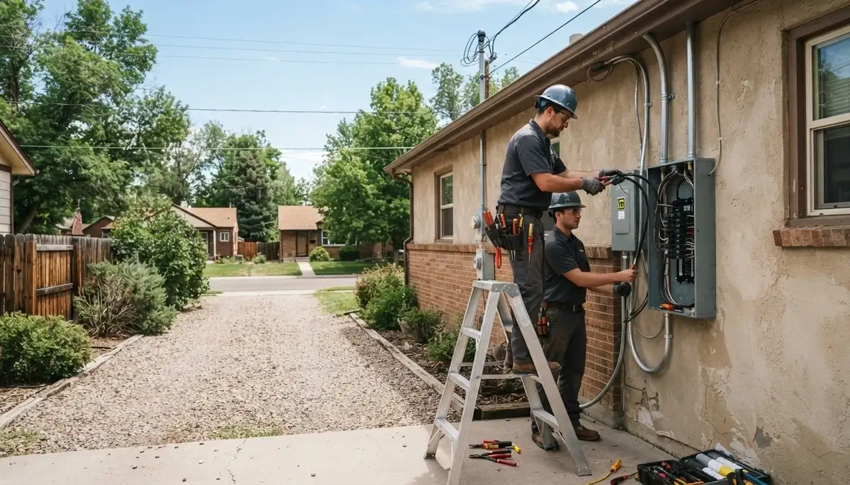 Professional electrician serving homes and businesses in Aurora, Colorado