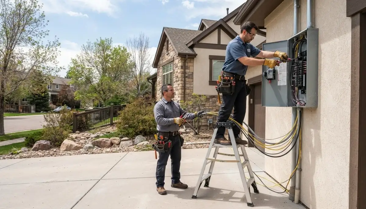 Professional electrician serving homes and businesses in Aurora, Colorado