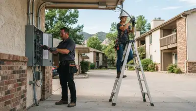 Aurora, CO electrician providing professional residential and commercial electrical services