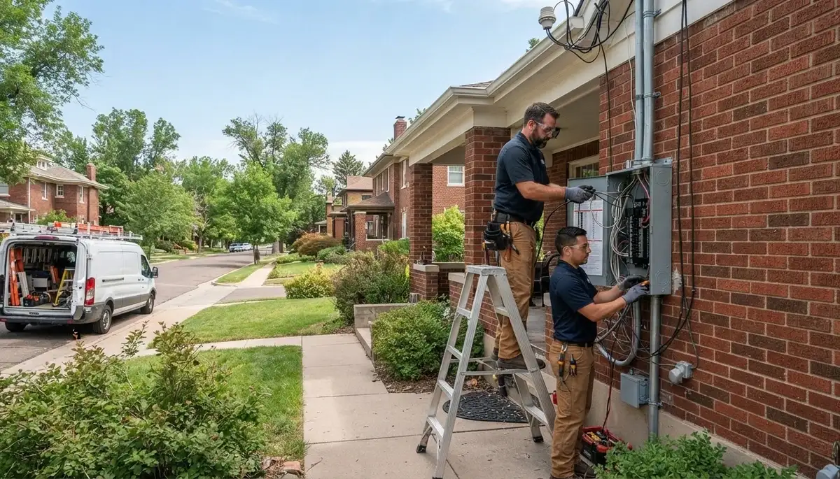 Aurora, Colorado electrician providing professional residential and commercial electrical services