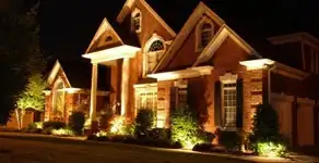 electrician services providing professional exterior electrical lighting in Aurora, CO