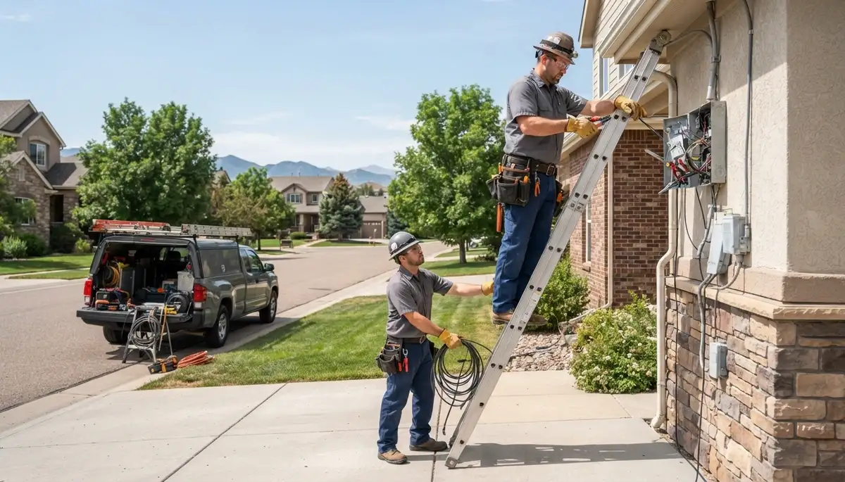 Aurora, Colorado electrician providing professional residential electrical services