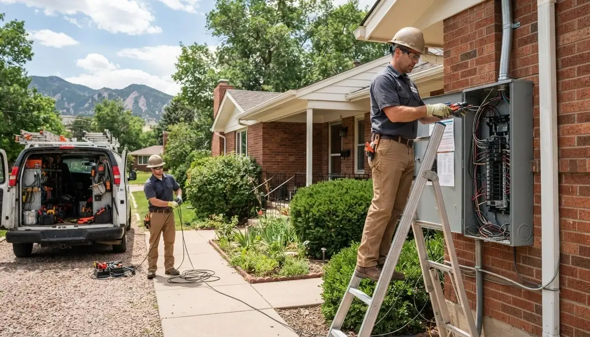 Electrician services in Aurora, Colorado by Cloverleaf Communications