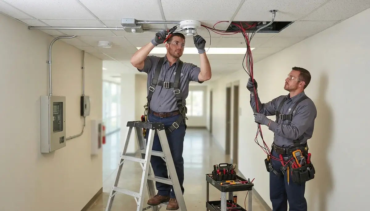 Fire alarm installation service for Aurora, Colorado homes by On Call Electrical