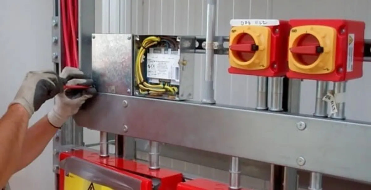 fire alarm installation service with certified electricians wiring fire alarm control equipment in Aurora, CO