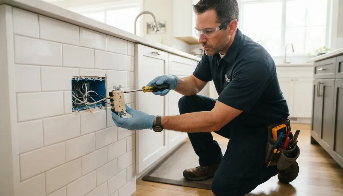 GFCI circuit protection service for Aurora, Colorado homes by professional electricians