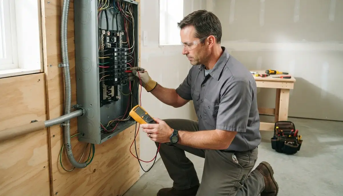 Home electrical inspection service by an electrician in Aurora, Colorado