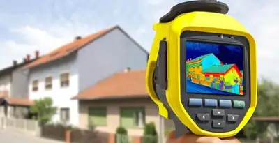 home energy audit service performing exterior thermal inspection to identify energy loss in Aurora, CO