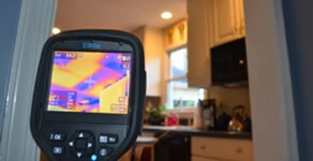 home energy audit service using thermal imaging to evaluate electrical efficiency inside a home in Aurora, CO