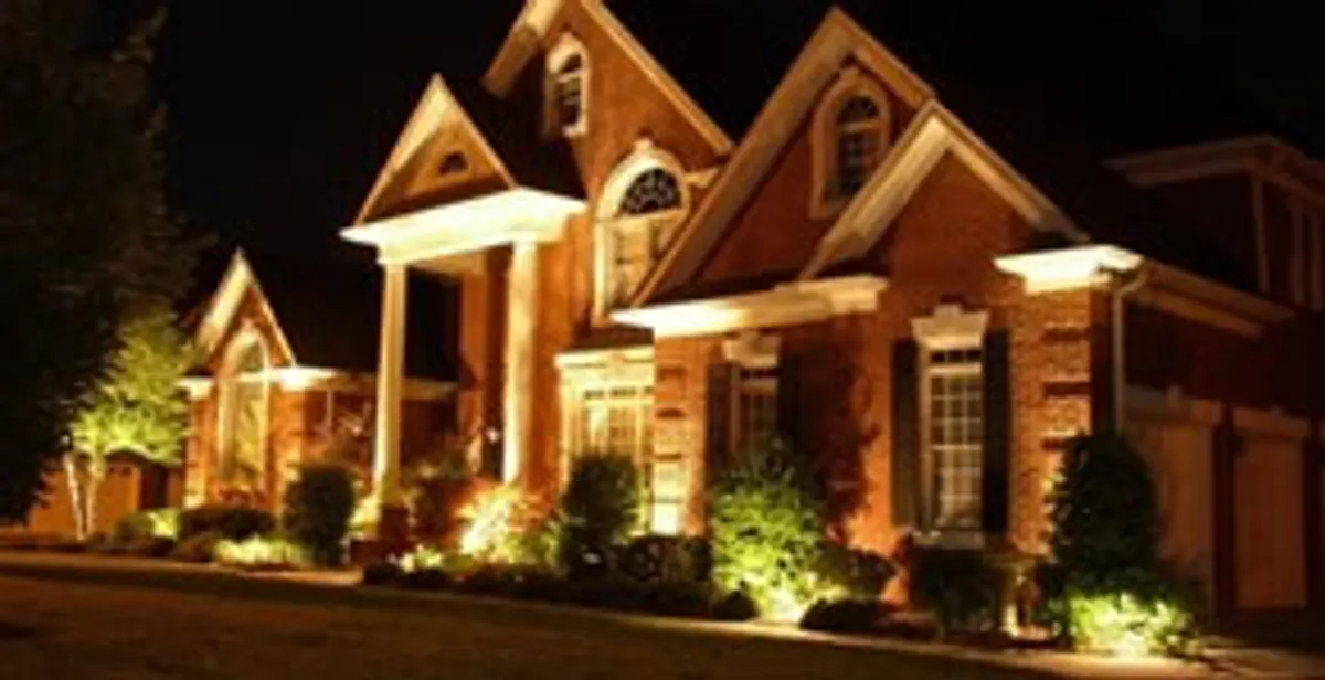 landscape lighting installation services enhancing residential exterior lighting in Aurora, CO