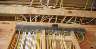 new construction wiring services with organized electrical rough-in performed by licensed electricians in Aurora, CO