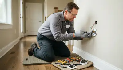 Thermostat installation service for an Aurora, Colorado home by On Call Electrical
