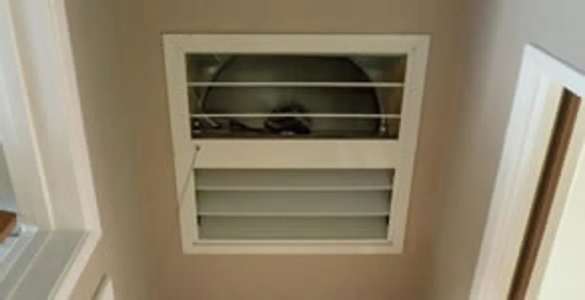 whole house fan installation services with ceiling-mounted ventilation system in Aurora, CO